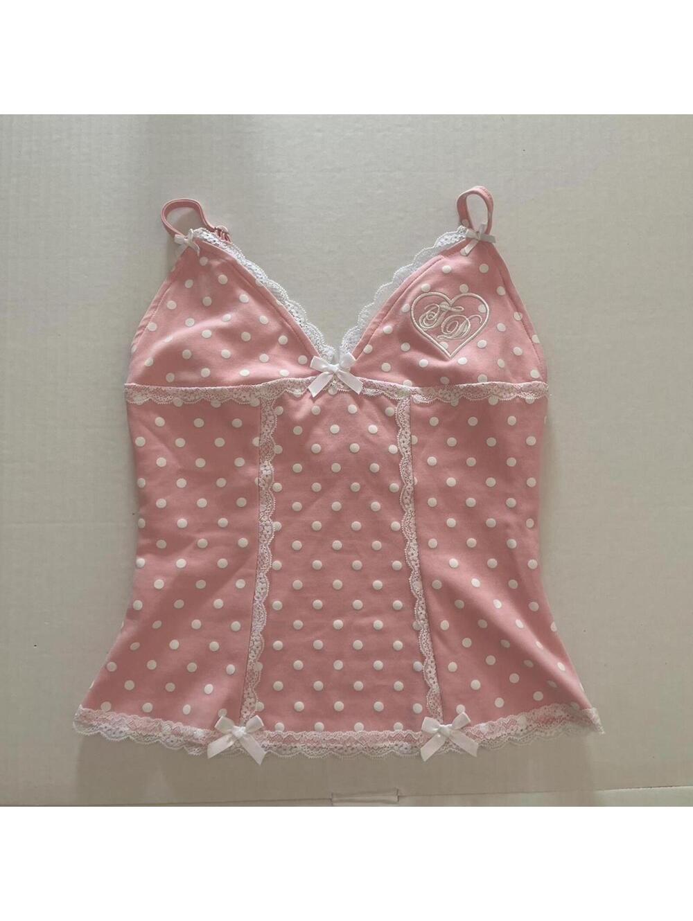 truth or dare polka dot cami